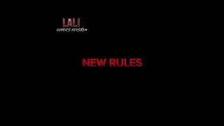 8 - Lali - New Rules  (cover)