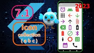 Flutter / Widget Collection / #7.1 (abc) / Icon (collection) / Beginner