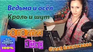 Ведьма и осёл🔥Кроль и шут #Margaritka888 #Маргаритка888 #музыкальныйстрим #музыкальныйэфир #ведьма