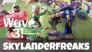 Skylanders wave three unboxings