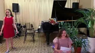 Отчетный Концерт Музыкальной Школы N8 Класса Преподавателя Ленинской Елены Ивановны. 28 мая 2021 г.
