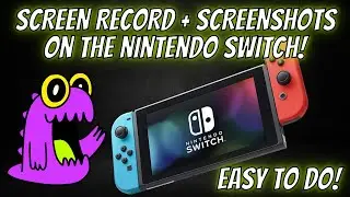 SCREEN RECORD ON THE NINTENDO SWITCH || EASY TO DO
