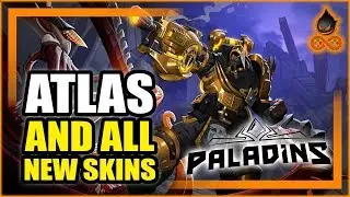 Paladins Future's End - Atlas Abilities Breakdown, New skins and Battle Pass Review