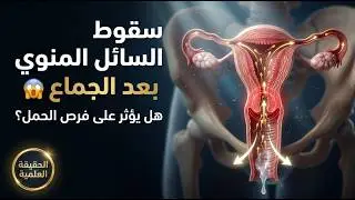 سقوط السائل المنوي من المهبل بعد الجماع | اكتشفي السر وراء تأخر الحمل