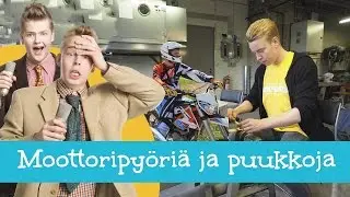 Puukkohippaa ja moottoripyöriä Lakeudella
