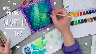 Trying out the Paul Rubens Watercolor Set