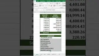 Negatif sayılı hücreleri eksi karakterden kurtar, hücrelerdeki noktalama işaretlerini sil, #shorts