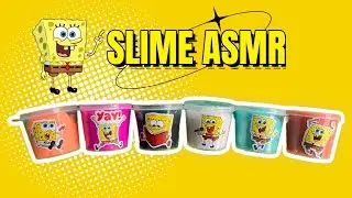 Spongebob Squarepants ASMR - Looking For Slime In Orbeez With Spongebob Toys! Satisfying Slime ASMR