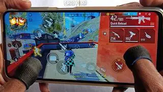 POCO X3 PRO : HANDCAM 💔 FREE FIRE SOLO VS SQUAD GAMEPLAY