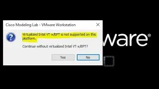 Virtualized Intel VT-X/EPT is not supported on this platform