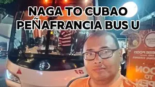 Naga to Cubao riding Peñafrancia trip code U | hino bus