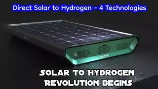 Solar to Hydrogen -Convert sunlight directly to hydrogen