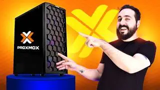 Montei um Servidor PROXMOX pro meu HOMELAB