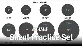 TAMA Silent Practice Set.