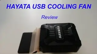 Hayata USB Cooling Fan Review