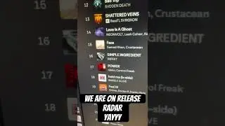 WE ARE ON RELEASE RADAR 