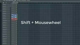 FL Studio beta Quicktip: Move multiple Playlist Tracks without the menu...