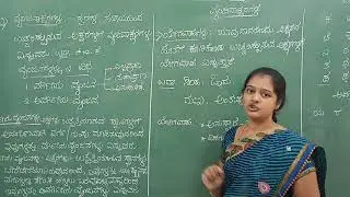 ಕನ್ನಡ ವ್ಯಾಕರಣ  ವ್ಯಂಜನಗಳು ಯೋಗವಾಹಗಳು