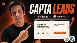 Create a landing page to capture leads with Claude + WordPress