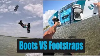 Kiteboarding Boots vs Footstraps