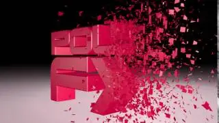 C4D - RainyDS - PolyFX Animated Text Destruction
