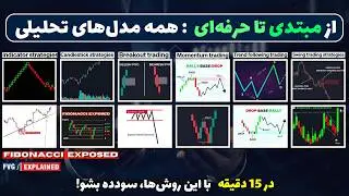 همه روش‌های تحلیل ترید در یک ویدیو! | بهترین استراتژی‌های معامله‌گری