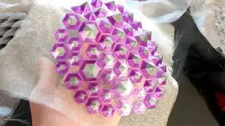 3D printed fashion by David Shorey last night at the Hackaday meetup in the Supplyframe Des