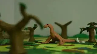 Iguanodon vs Sarchosuchus | link to KaijuDust92's version in description| clay dinosaurs