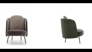 Modelado Furniture /3dsMax/ Lucia - Armchair