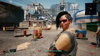 [Cyberpunk 2077] Gun Music Negotiations done 2 ways - Instant Action vs. Talking it out