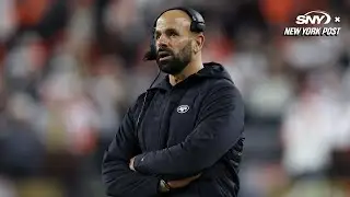 Robert Saleh discusses Jets 37-20 loss to Browns Thursday night