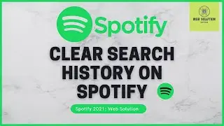How to Clear History on Spotify || Web Solution