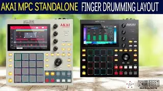 Akai MPC Fingerdrumming Pad Layout Tutorial | Live Set | Mute Groups