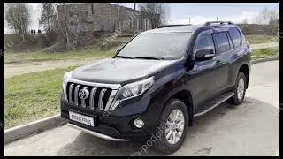 An emergency opening and the start of Toyota LC Prado (2017) with Toyota Key Emulator