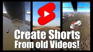 Aviation - Creating Shorts from old Videos using Adobe Premiere Pro