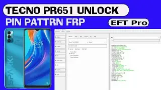 Tecno Spark 7 PR651 SPD SC9863A ,Screen Lock FRP Done With EFT Pro