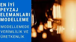 Sketchup Modelleme: Peyzaj Aydınlatma Elamanları