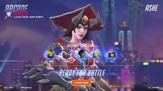Overwatch 2 playing Junkenstein's Lab as Ashe (I'm a noob and bad at the game because MeBeSmartNot)