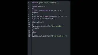Check even and odd through bitwise operator | Java | #education #bitwise