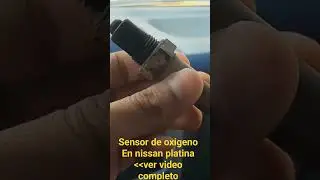 Sensor de oxigeno para nissan platina 