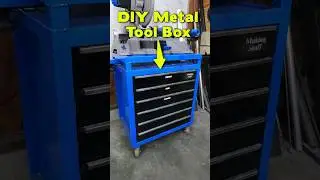 DIY Metal Tool Box - It's A Beast! #diy