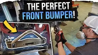 Building The PERFECT FJ40 Land Cruiser Winch Bumper!