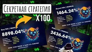 Стратегия для поиска монет на 100Х