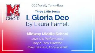 Three Latin Songs, I. Gloria Deo by Laura Farnell