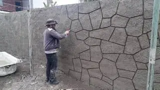 Забор под камень