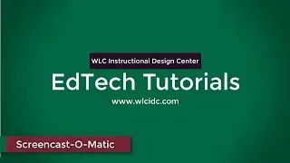 Screencast-O-Matic Overview