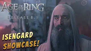 Age of the Ring mod 8.1 | Isengard Faction Showcase! | How to play isengard?