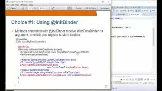 Spring 4 MVC Form handling Data binding