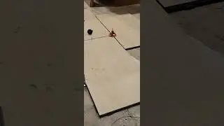 Leveling Large Tile Floors - Easy Tool to Reduce Lippage #shorts #youtubeshorts #short #tileinstall
