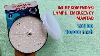 LAMPU EMERGENCY TERANG DAN TAHAN LAMA KAWACHI NM-4001